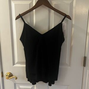 Magicsuit Elegant Black Swim Camisole Tankini Top